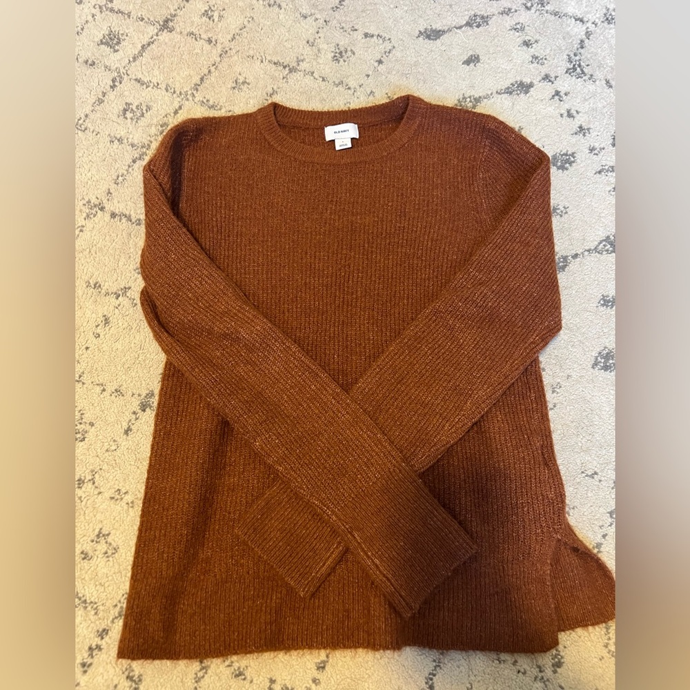 Rust orange women’s sweater